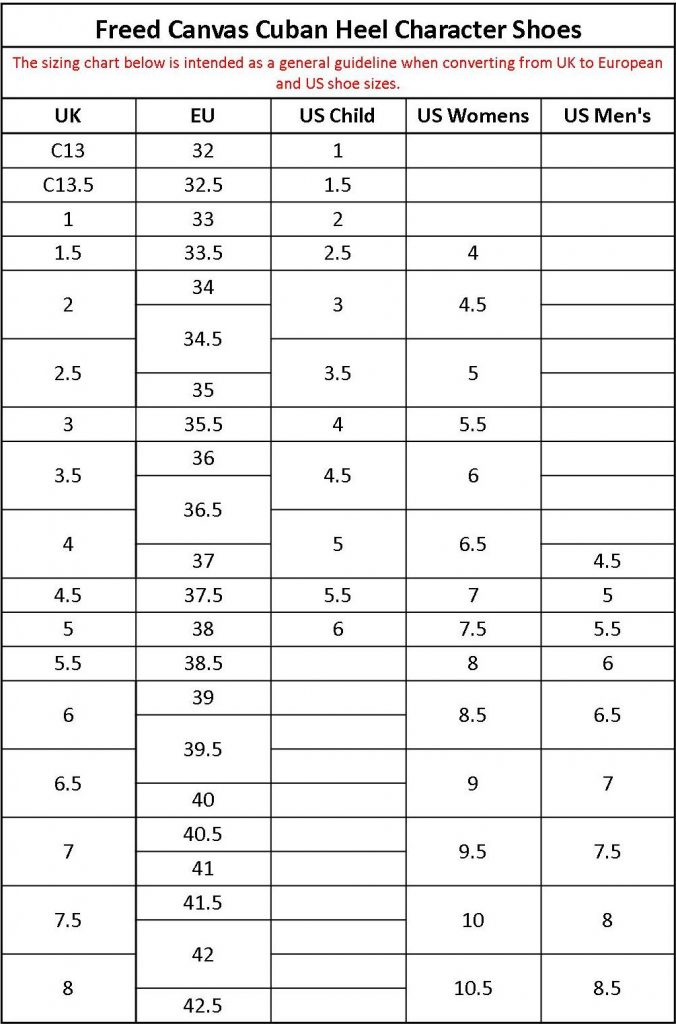 Freed pointe shoe sizing sales
