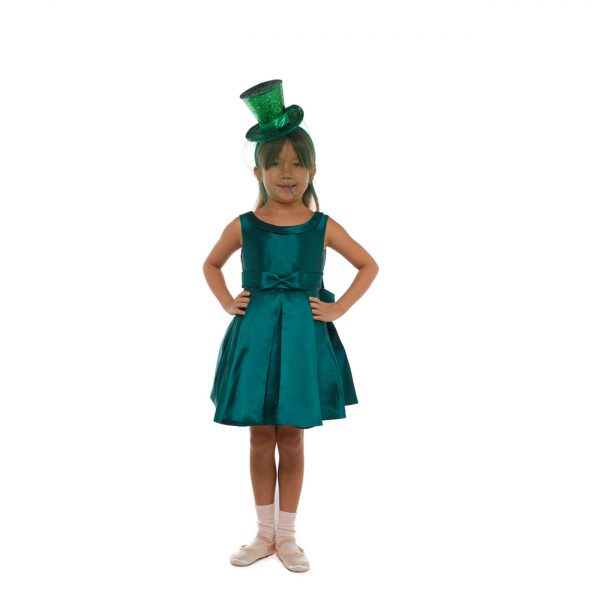 Little girls green dress 2025